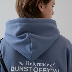 DUNST Unisex Hoodie in Blue